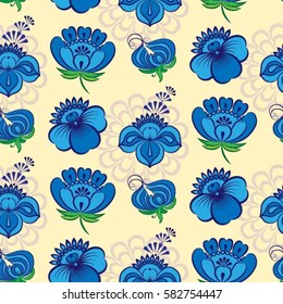 Endless abstract pattern. Background texture.  Vector illustration.