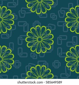 Endless abstract pattern. Background texture.  Vector illustration.