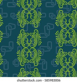 Endless abstract pattern. Background texture.  Vector illustration.