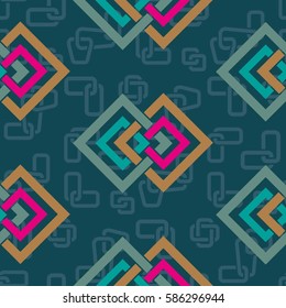 Endless abstract pattern. Background texture.  Vector illustration.