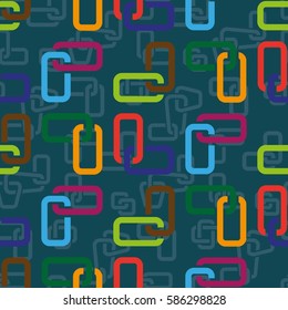 Endless abstract pattern. Background texture.  Vector illustration.