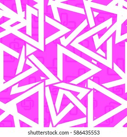Endless abstract pattern. Background texture.  Vector illustration.