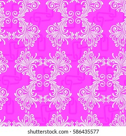 Endless abstract pattern. Background texture.  Vector illustration.