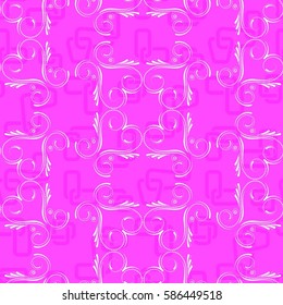 Endless abstract pattern. Background texture.  Vector illustration.