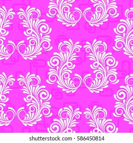 Endless abstract pattern. Background texture.  Vector illustration.