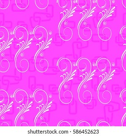 Endless abstract pattern. Background texture.  Vector illustration.