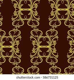 Endless abstract pattern. Background texture.  Vector illustration.