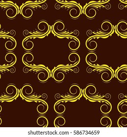 Endless abstract pattern. Background texture.  Vector illustration.