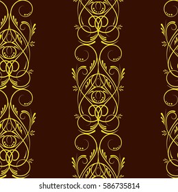 Endless abstract pattern. Background texture.  Vector illustration.