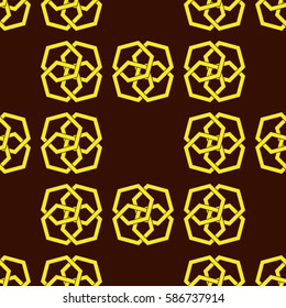 Endless abstract pattern. Background texture.  Vector illustration.