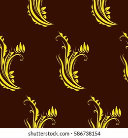 Endless abstract pattern. Background texture.  Vector illustration.