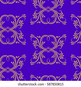 Endless abstract pattern. Background texture.  Vector illustration.