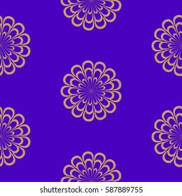 Endless abstract pattern. Background texture.  Vector illustration.