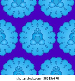 Endless abstract pattern. Background texture.  Vector illustration.