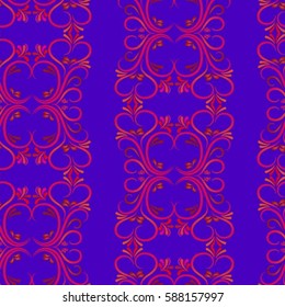 Endless abstract pattern. Background texture.  Vector illustration.