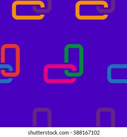 Endless abstract pattern. Background texture.  Vector illustration.