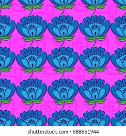 Endless abstract pattern. Background texture.  Vector illustration.