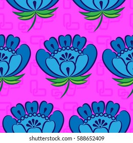 Endless abstract pattern. Background texture.  Vector illustration.