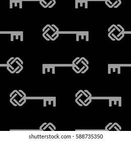 Endless abstract pattern. Background texture.  Vector illustration.