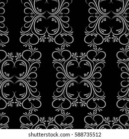 Endless abstract pattern. Background texture.  Vector illustration.