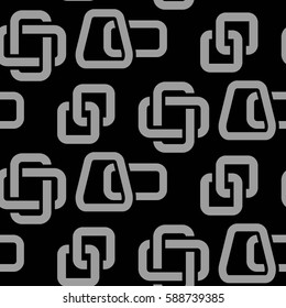 Endless abstract pattern. Background texture.  Vector illustration.