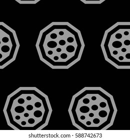 Endless abstract pattern. Background texture.  Vector illustration.