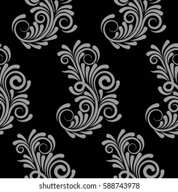 Endless abstract pattern. Background texture.  Vector illustration.