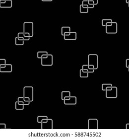 Endless abstract pattern. Background texture.  Vector illustration.