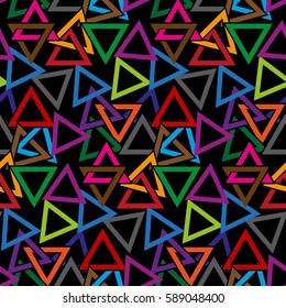 Endless abstract pattern. Background texture.  Vector illustration.