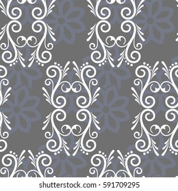 Endless abstract pattern. Background texture.  Vector illustration.