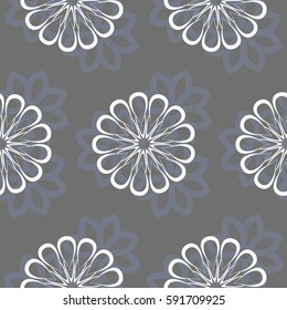 Endless abstract pattern. Background texture.  Vector illustration.