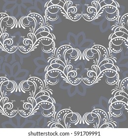 Endless abstract pattern. Background texture.  Vector illustration.