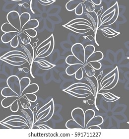 Endless abstract pattern. Background texture.  Vector illustration.