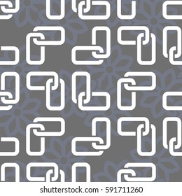 Endless abstract pattern. Background texture.  Vector illustration.