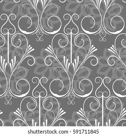 Endless abstract pattern. Background texture.  Vector illustration.