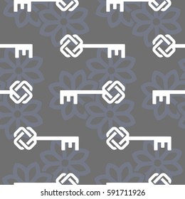Endless abstract pattern. Background texture.  Vector illustration.