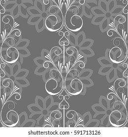 Endless abstract pattern. Background texture.  Vector illustration.