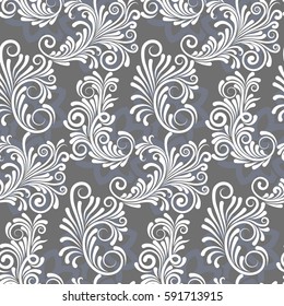 Endless abstract pattern. Background texture.  Vector illustration.