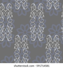 Endless abstract pattern. Background texture.  Vector illustration.