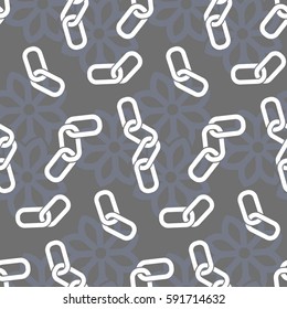 Endless abstract pattern. Background texture.  Vector illustration.