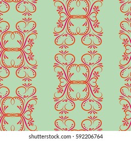 Endless abstract pattern. Background texture.  Vector illustration.