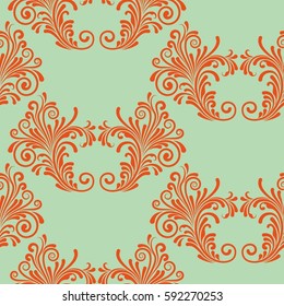 Endless abstract pattern. Background texture.  Vector illustration.