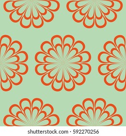 Endless abstract pattern. Background texture.  Vector illustration.