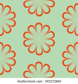 Endless abstract pattern. Background texture.  Vector illustration.