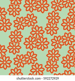 Endless abstract pattern. Background texture.  Vector illustration.