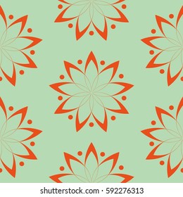 Endless abstract pattern. Background texture.  Vector illustration.