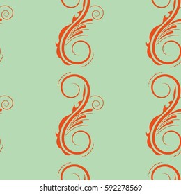 Endless abstract pattern. Background texture.  Vector illustration.