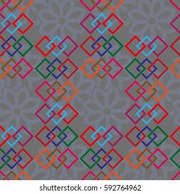 Endless abstract pattern. Background texture.  Vector illustration.