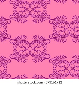 Endless abstract pattern. Background texture.  Vector illustration.