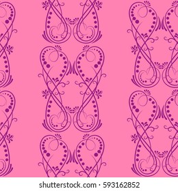 Endless abstract pattern. Background texture.  Vector illustration.